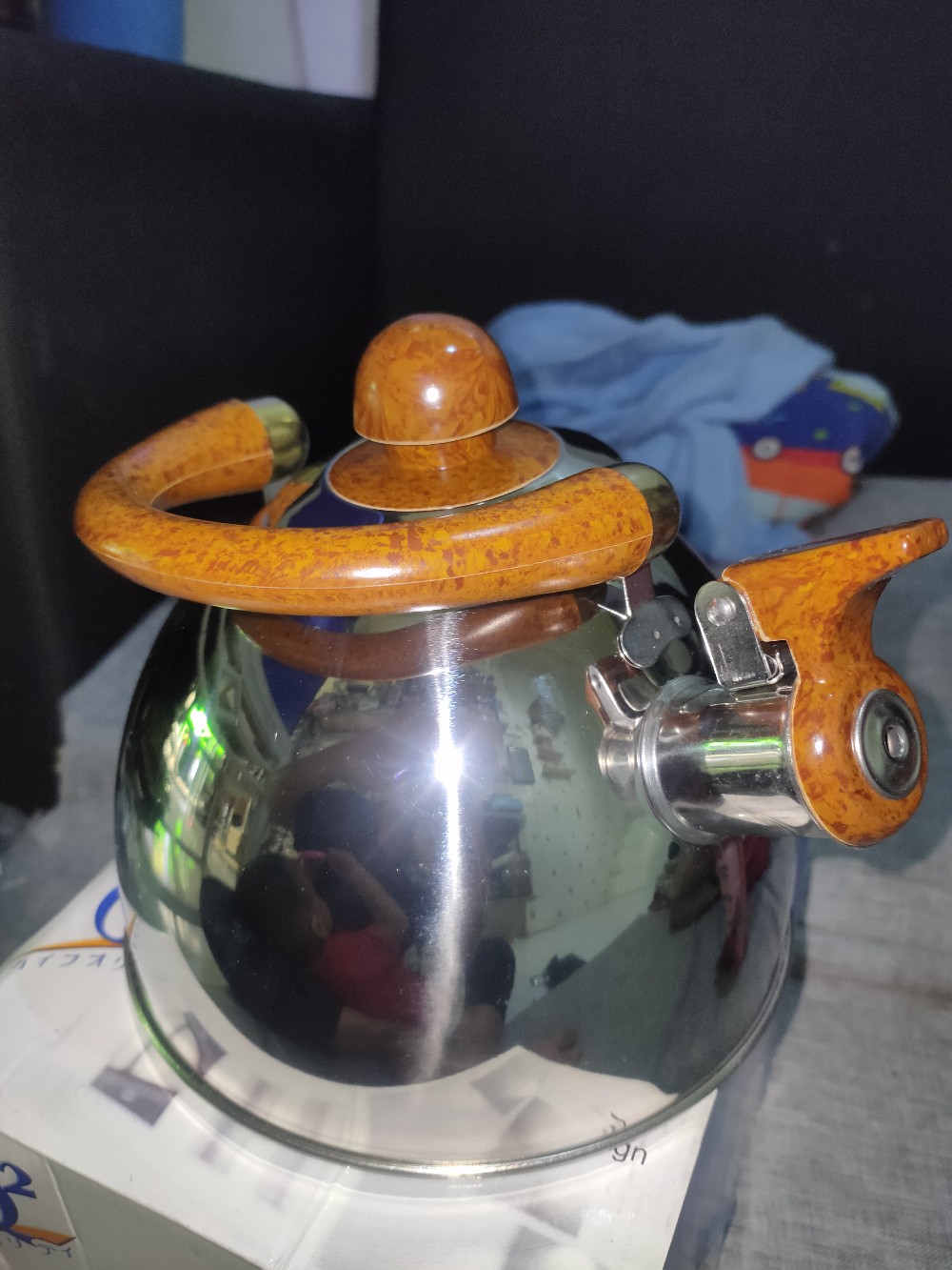 Teko Siul - Ceret Bunyi - Whistling Kettle Stainless Steel 2.5 Liter Q2 8025