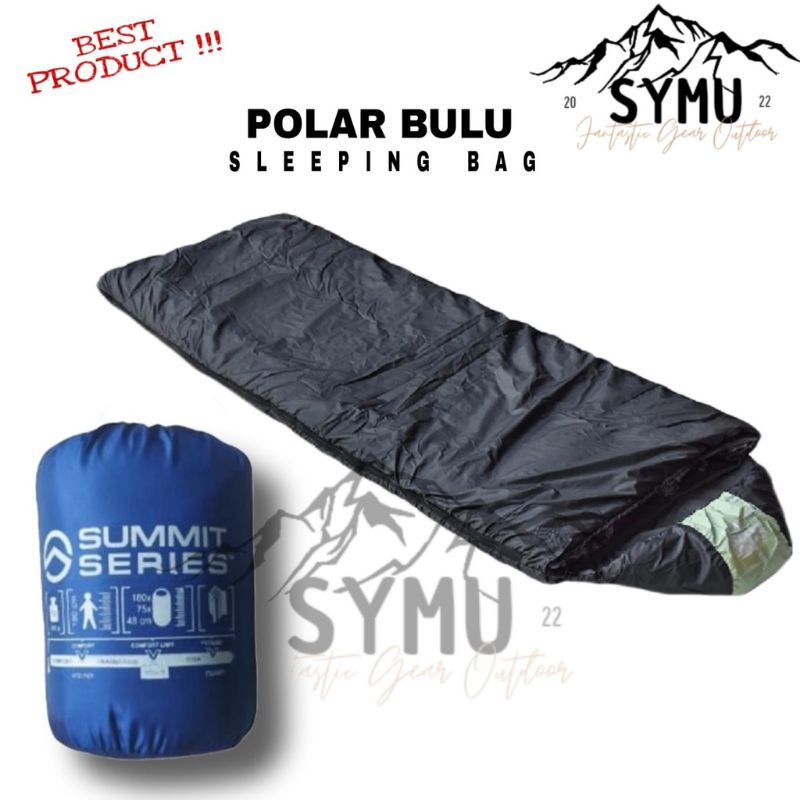 Sleeping Bag Camping Polar Tebal Kantung Tidur Hangat