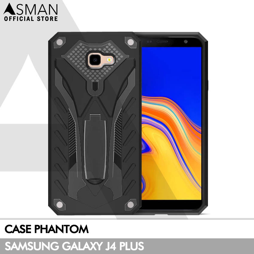 Hardcase Phantom Samsung Galaxy J4 Plus | Transformer Kick Stand