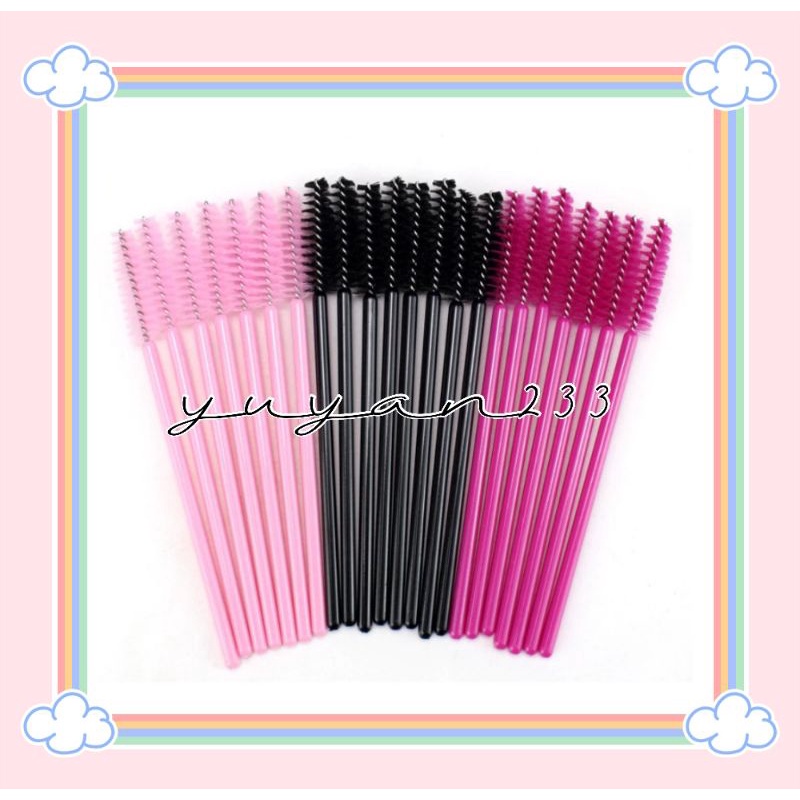 PROMO PERPACK!!!APLIKATOR MASCARA/SPULLY MASCARA ISI 50 PCS