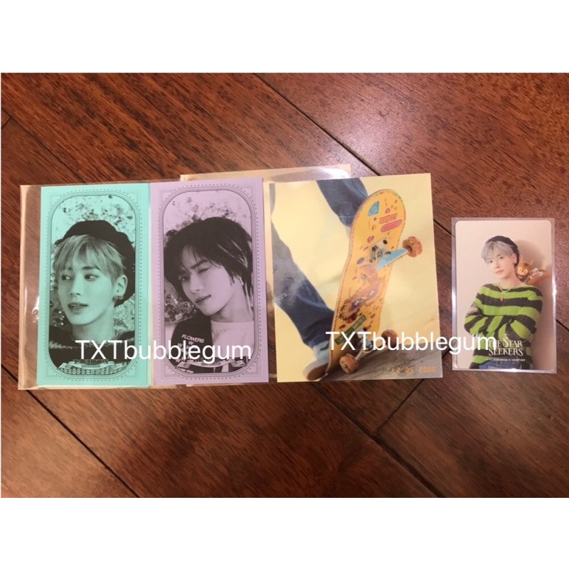 TXT Soobin Taehyun Beomgyu AR Card Fight or Escape