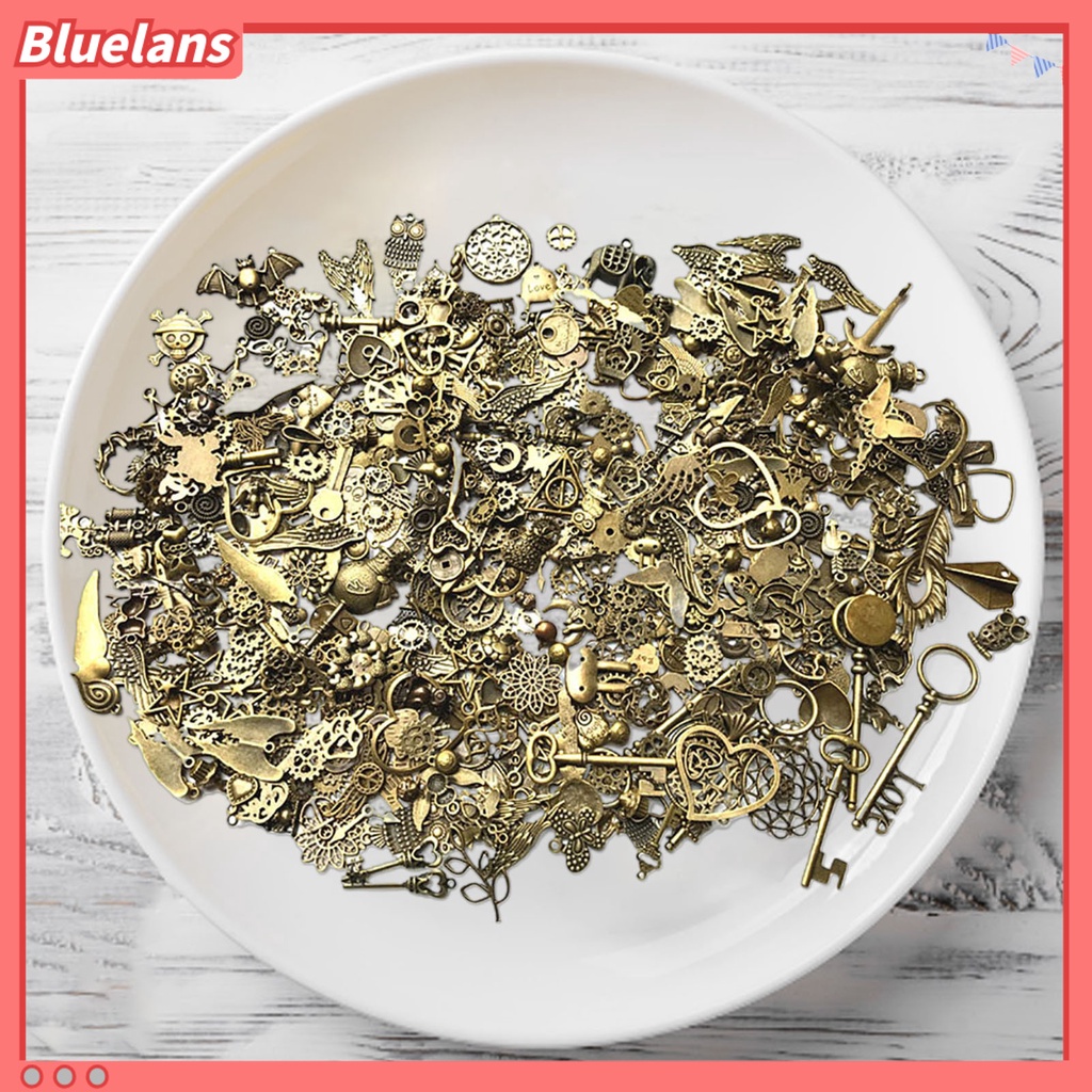 Bluelans 50g Necklace Lightweight Strong Construction Hard to Fade DIY Antique Key Necklaces