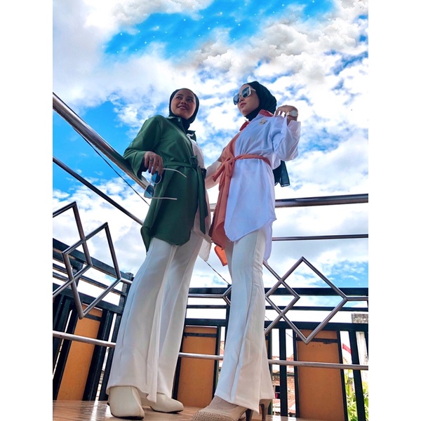 REBECCA ONE SET SETCEL CUTBRAY FASHION MUSLIM BUSUI FRIENDLY MOSCREPE IMPORT WANITA TERMURAH TERLARI