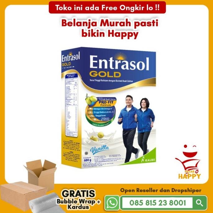 

[COD] Entrasol Gold Vanila 600 gram / Susu Lansia / Entrasol Gold [COD]