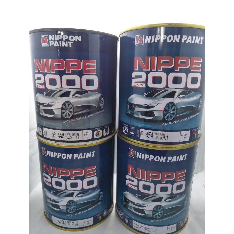 

CAT DUCO NIPPE 2000 WARNA STANDAR 1 KG / CAT MINYAK onderdil