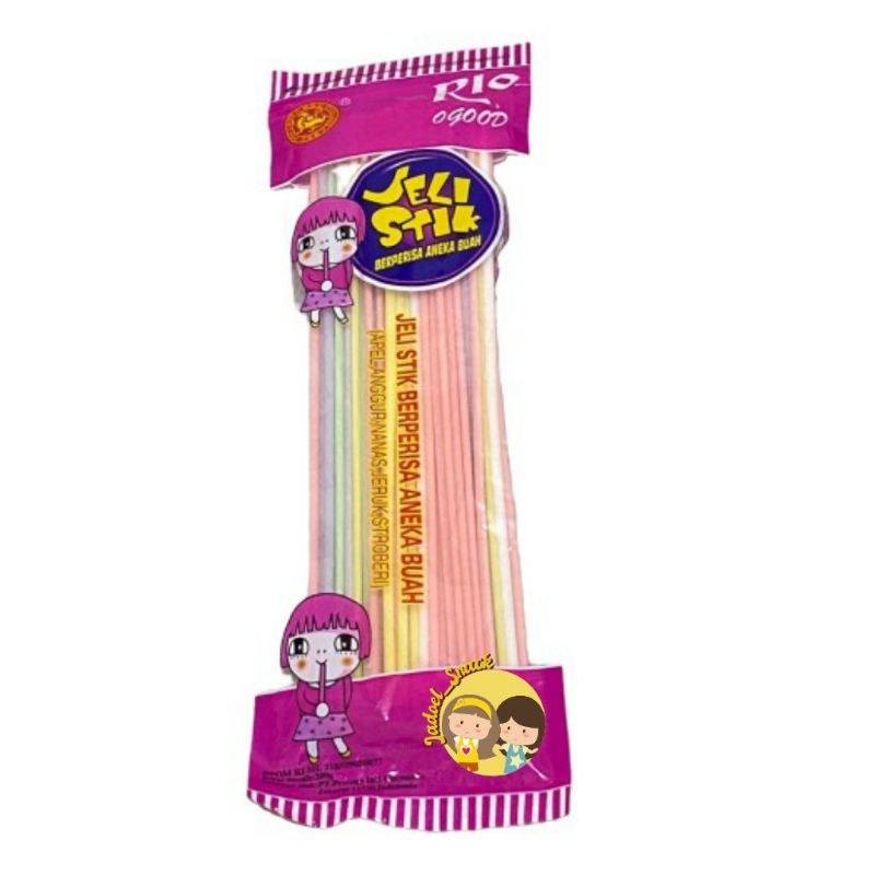 Permen Jelly Stick Yogurt Berperisa Aneka Rasa Buah Permen Jelly Stick Panjang