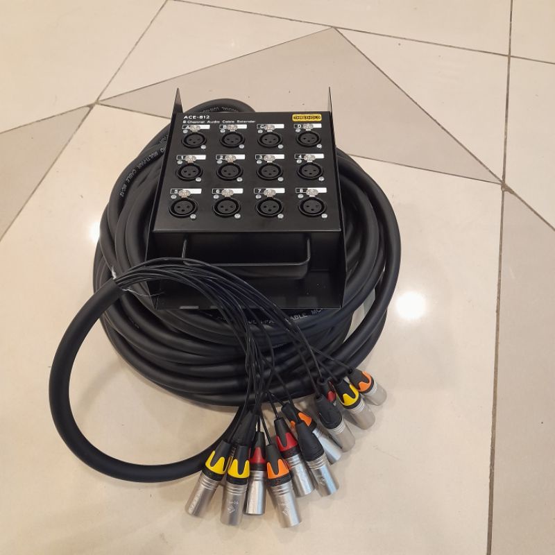 snake kabel isi 12chanel kabel berkwalitas joss 5meter