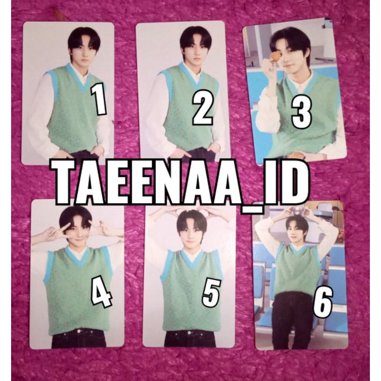 [25k/ea] tc en-connect trading card jw set jungwon enhypen