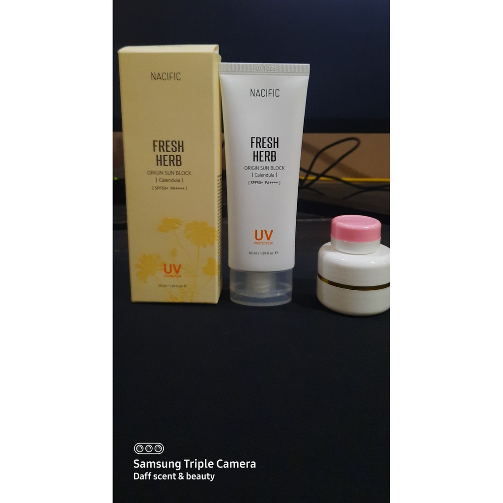 Jual NACIFIC Fresh Herb Origin SunBlock SPF50+/PA++++ (SHARE IN JAR