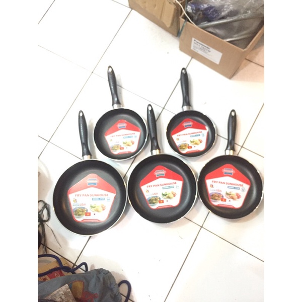 fry pan sunhouse wajan teflon penggorengan