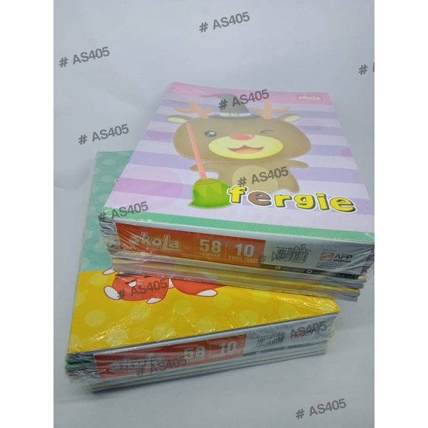 

Buku Tulis Murah SKOLA isi 58 lembar (Produk dari buku Sidu) || BONUS STIKER