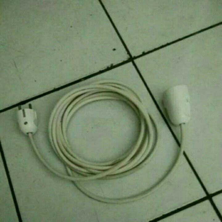 Kabel extention 8 mtr kabel 2x1.5 rambut