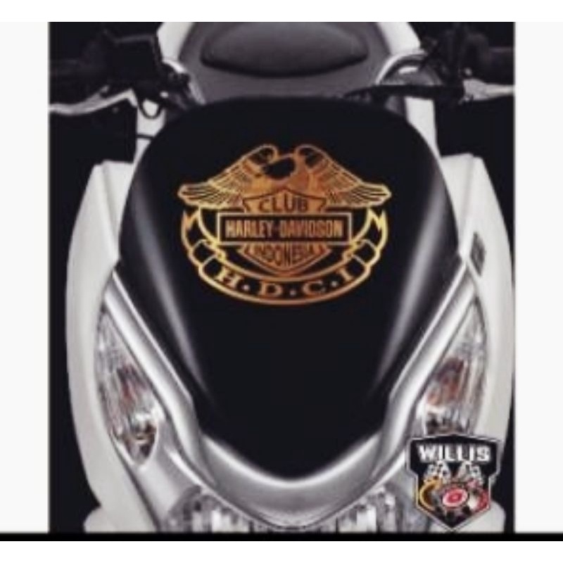 Stiker Visor Pcx Harley Davidson / Stiker Harley Davidson / Stiker Visor Pcx / Visor Nmax