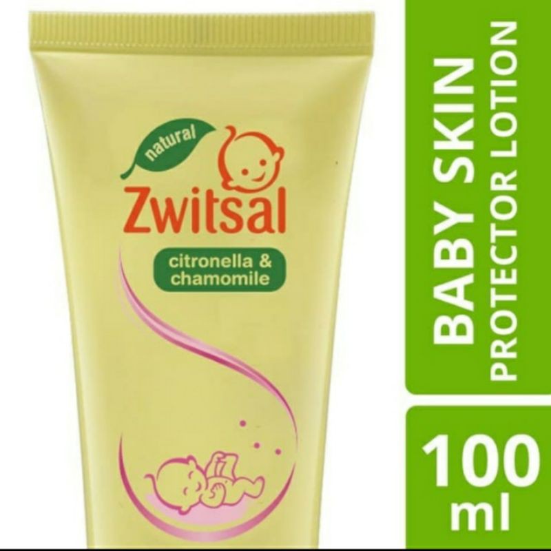 Zwitsal Baby Lotion Anti Nyamuk Skin Protector Natural with Citronella - Zwitsal Skin Protectant