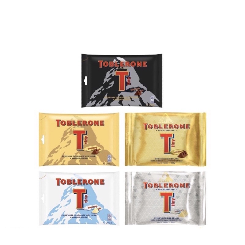 

Toblerone Tiny Mini White Dark Chocolate
