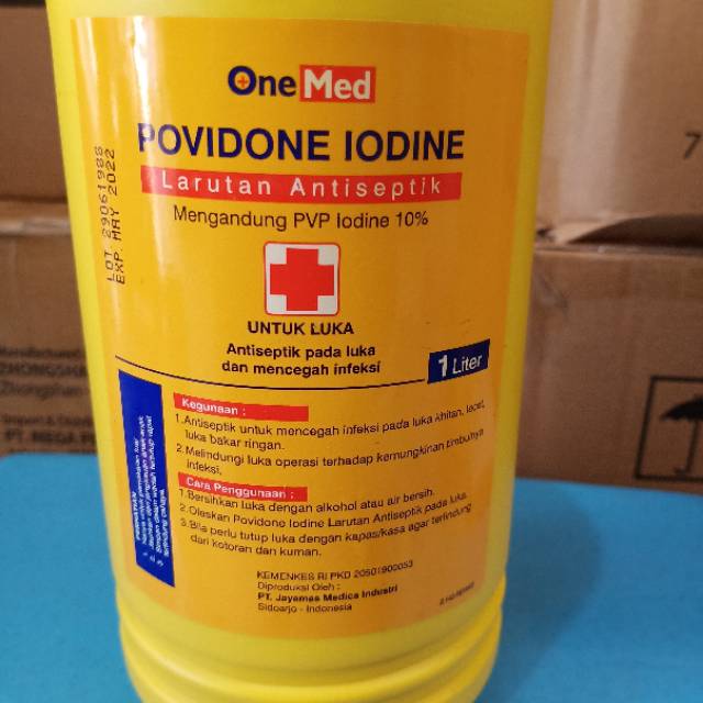 Povidone Iodine OneMed 1Liter