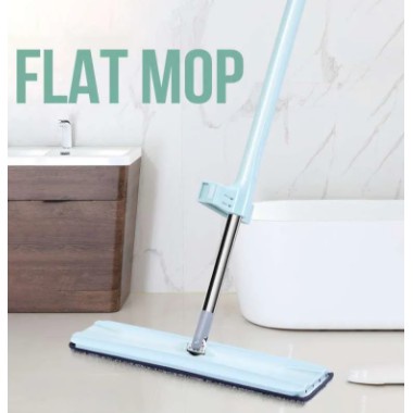 MOP  pel lantai /Alat Pel Lantai Flat Mop Pel Tarik Praktis Ultra Mop Hand