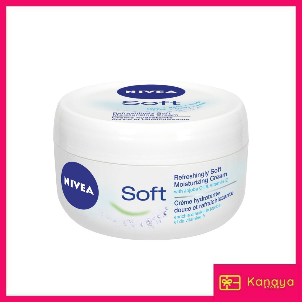 (BISA COD) Nivea Soft - Pelembab Original BPOM Ukuran Besar - 100 Ml