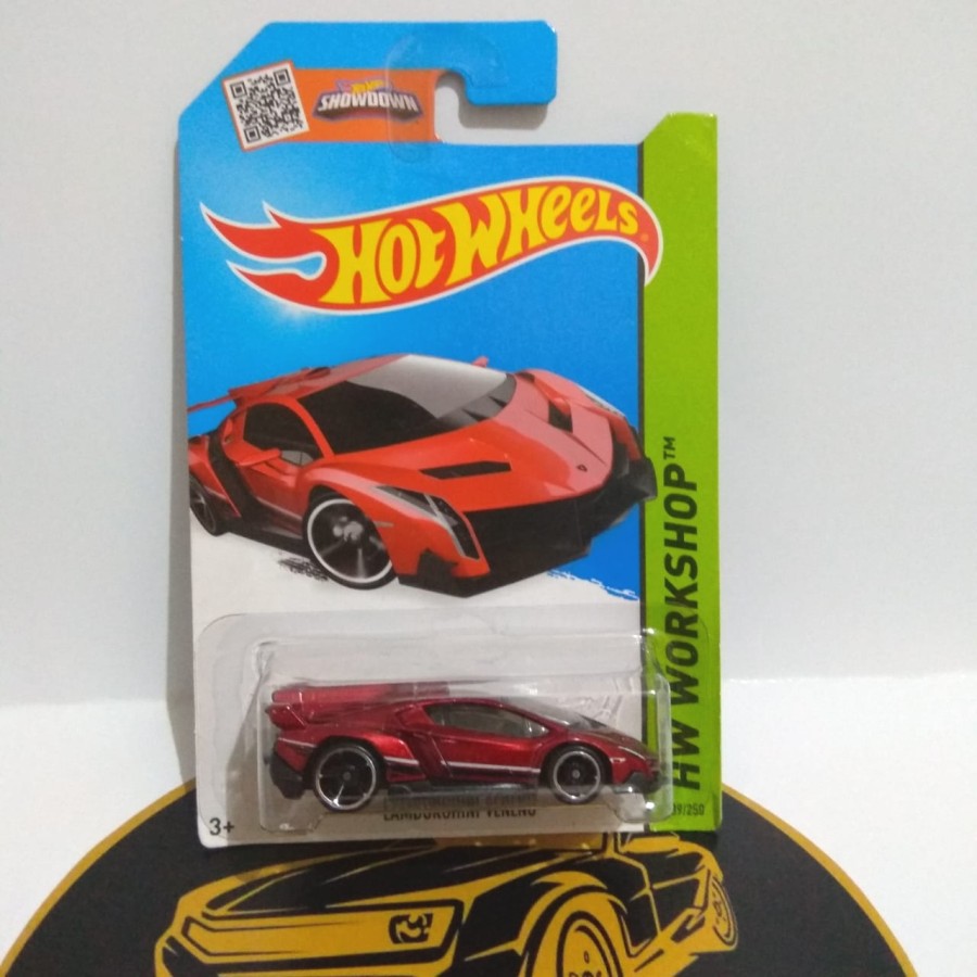 HOT WHEELS - LAMBORGHINI VENENO MERAH