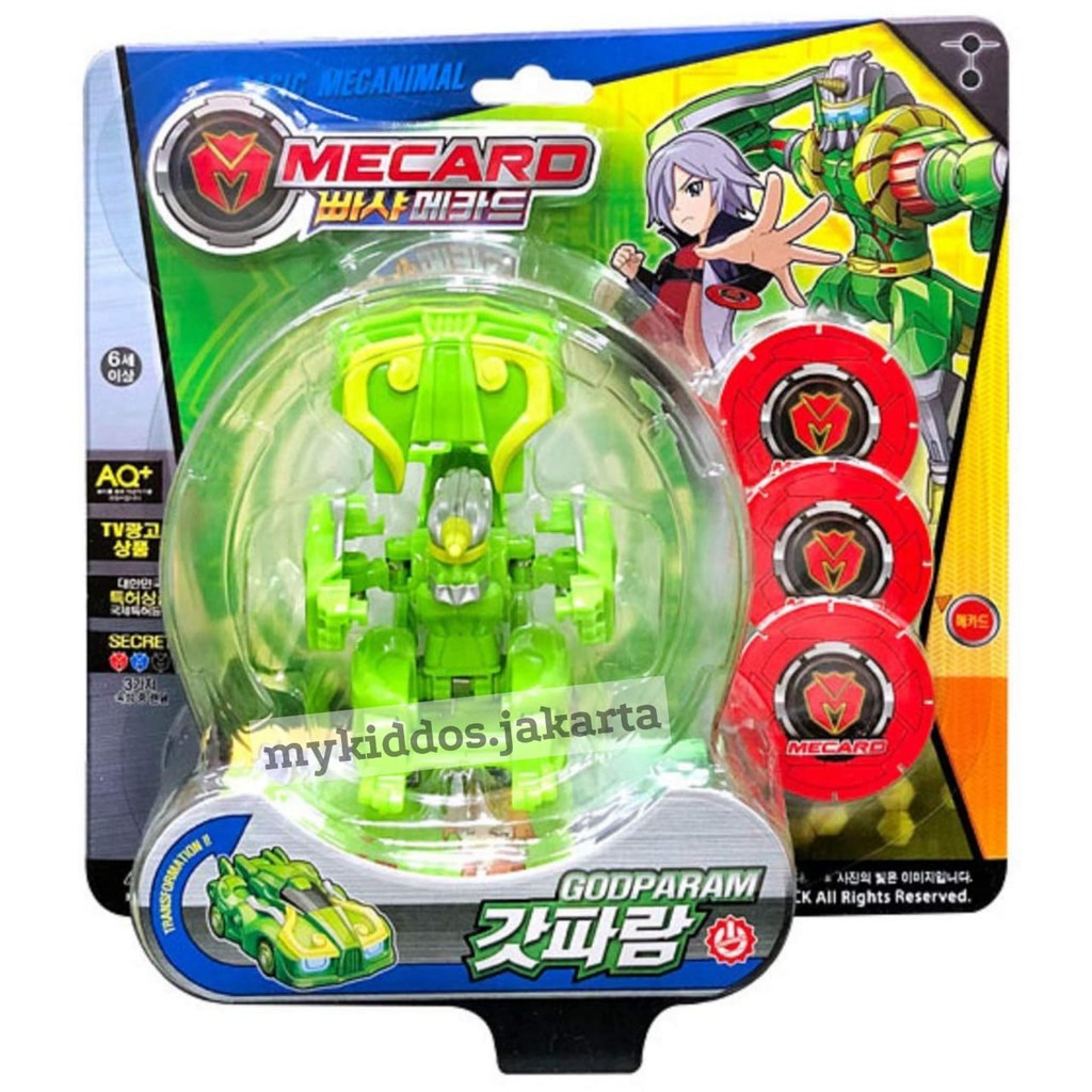 Mecard - Mecardimal Turning Car Vehicle Transformation Figure [ORI]