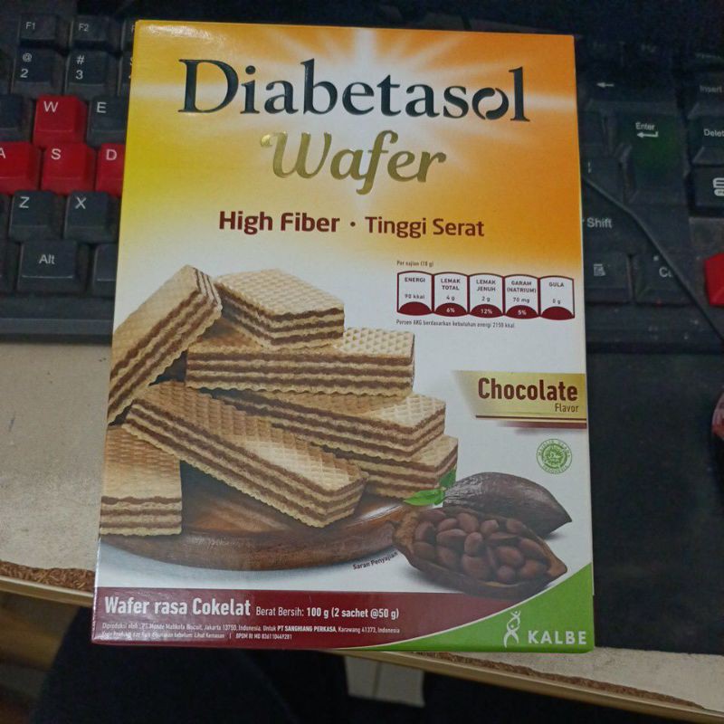 

diabetasol wafer coklat 100g