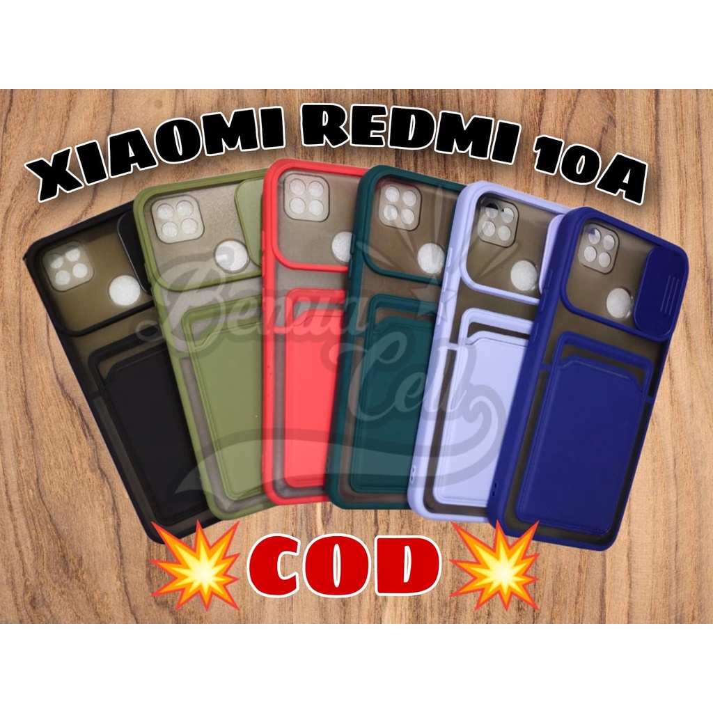 REDMI 10A AERO SOFTCASE SLIDING KAMERA SLOT CARD XIAOMI REDMI 10A - BC