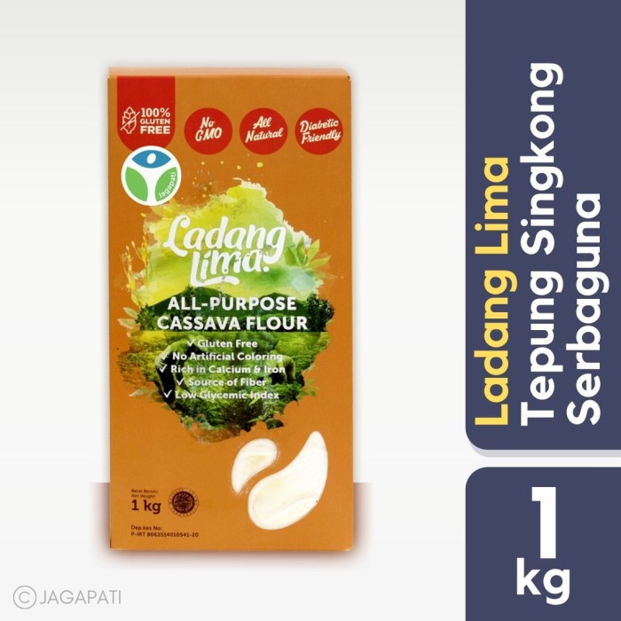 

MURAH Ladang Lima - All Purpose Flour - Tepung Serbaguna - 1kg