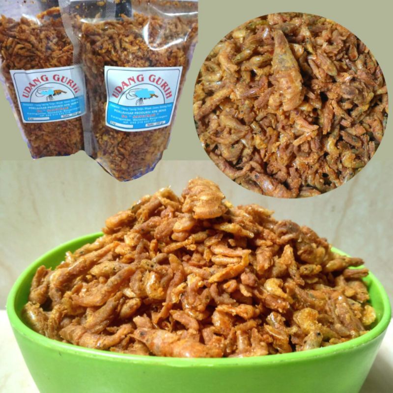 

Udang Crispy 180 gram tanpa pengawet