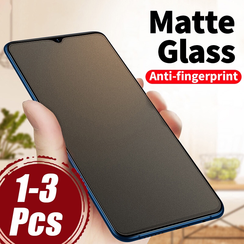 1-3pcs Pelindung Layar Tempered Glass Matte Anti Sidik Jari Untuk Vivo Y31 Y33 31 S Y52S Y52 20A Y21S Y70S V21E V 20 21