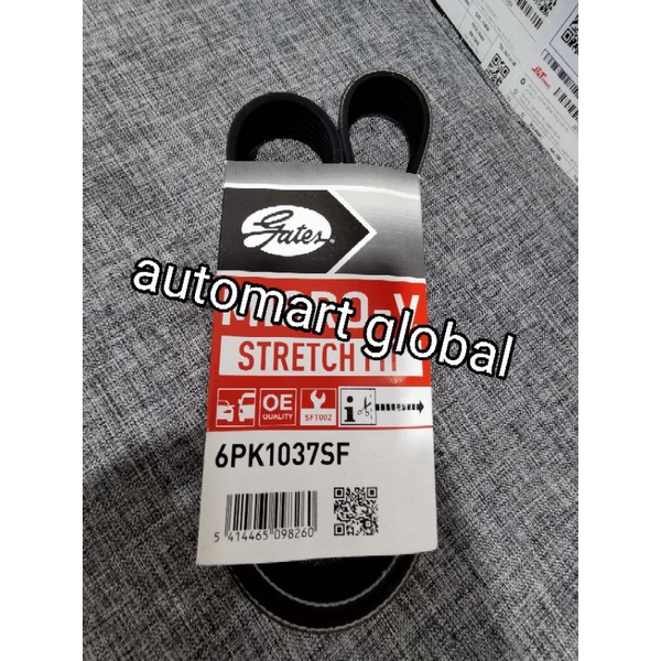 fan belt ford fiesta 6pk1037