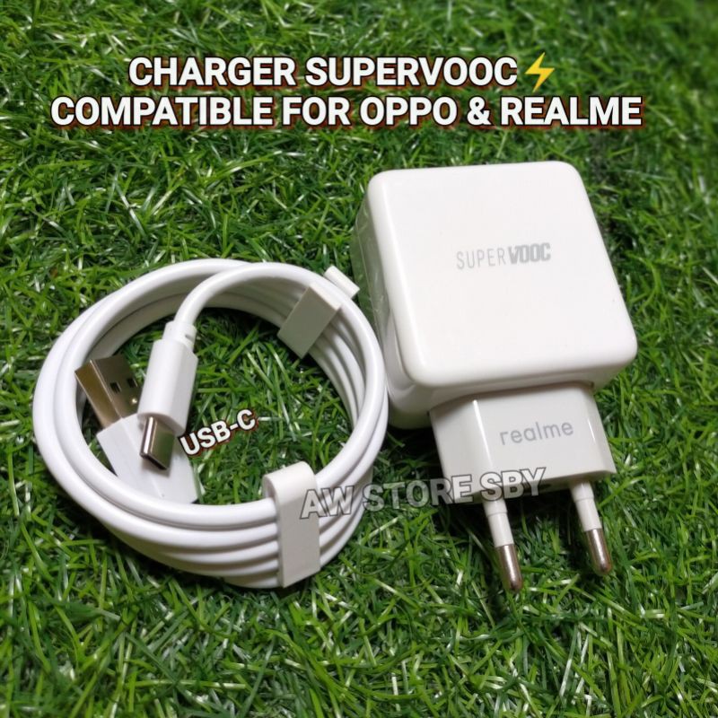 Flash Charger realme type C 20W Super vooc realme X/ XT/ X2/ 5 pro/ 7/ 7i/ Realme 8/8i/C17/C25/C25S/ C35