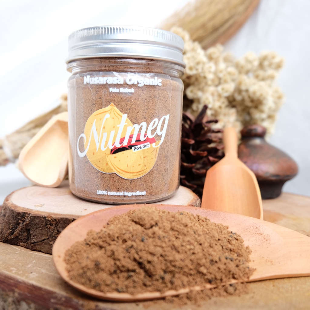 Jual Nusarasa Organik Nutmeg Powder Pala Bubuk Shopee Indonesia