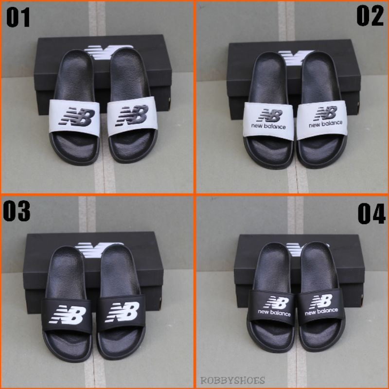 Sandal New Slide Pria Original / Sandal NB Original / Sendal Slide Pria / Sandal Pria