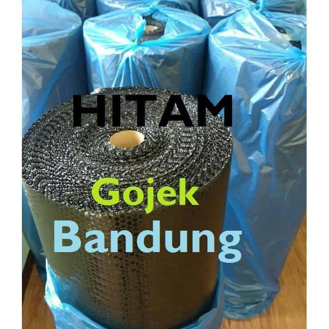 

Bubble wrap warna hitam merah biru 50m x 1.25m buble bandung HEMAT