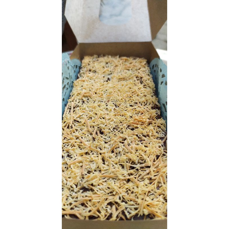 

Brownies Topping Keju