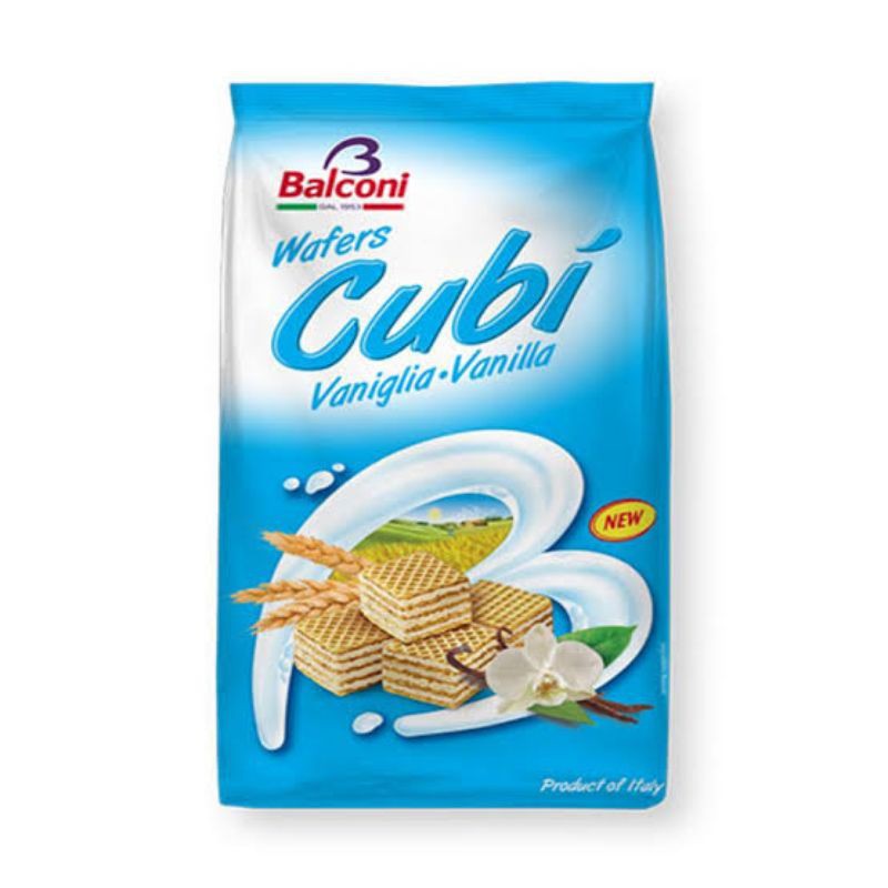 

BALCONI CUBI WAFERS VANILLA 250GR