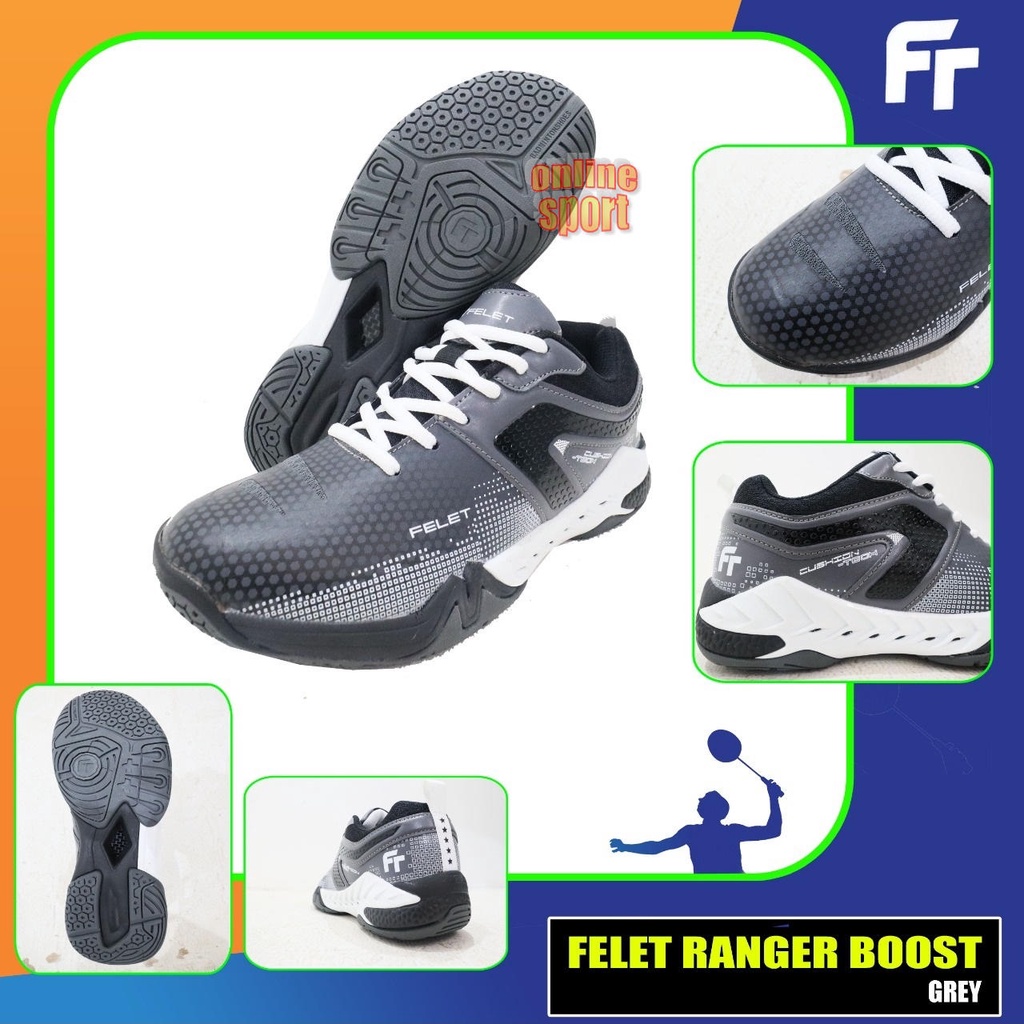 FELET Ranger Boost Sepatu Bulutangkis Badminton Shoes