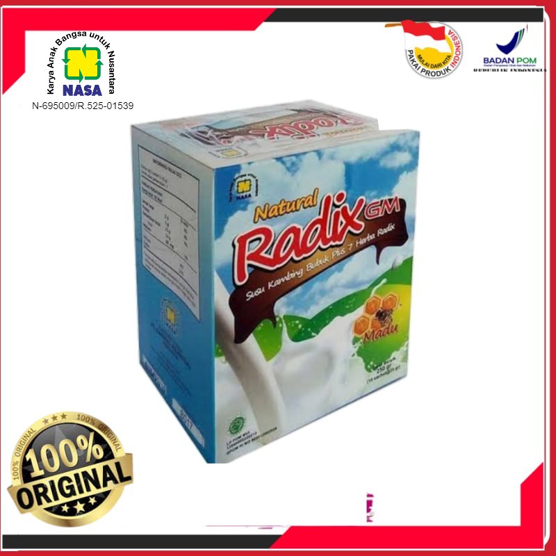 

Radix Susu Kambing Etawa Rasa Coklat