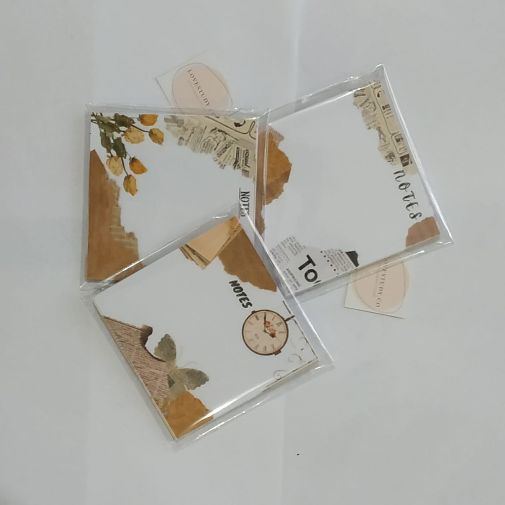 

✨free gift✨Aesthetic Notes ~ brown collection