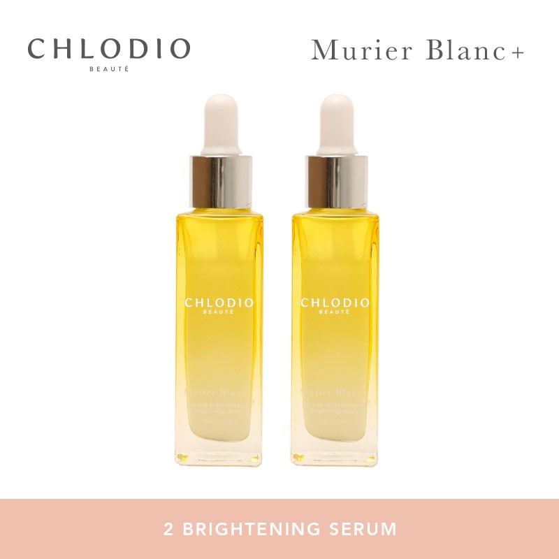 

CHLODIO Murier Blanc+ Brightening Serum Bundle [2 pcs @ 30ml]