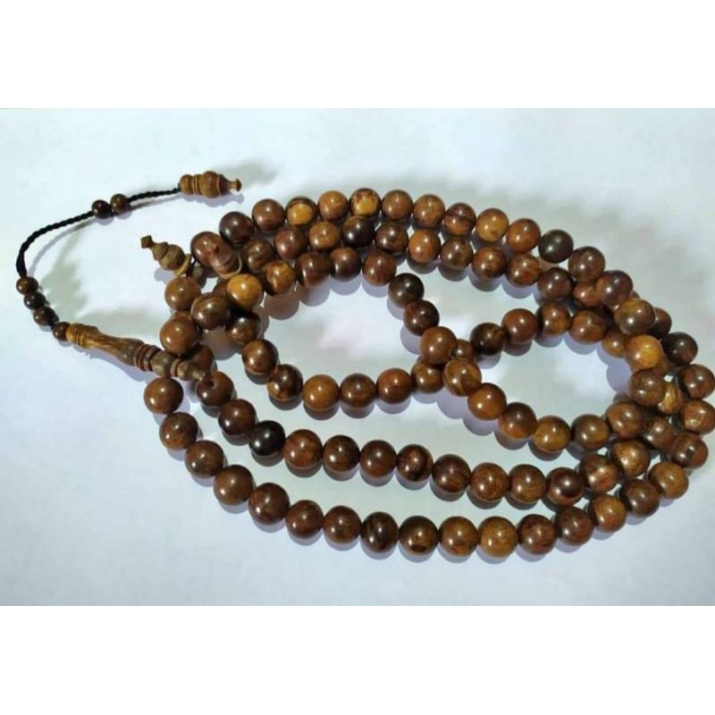 TASBIH GAHARU ASLI WANGI/TASBIH 99 KAYU GAHARU
