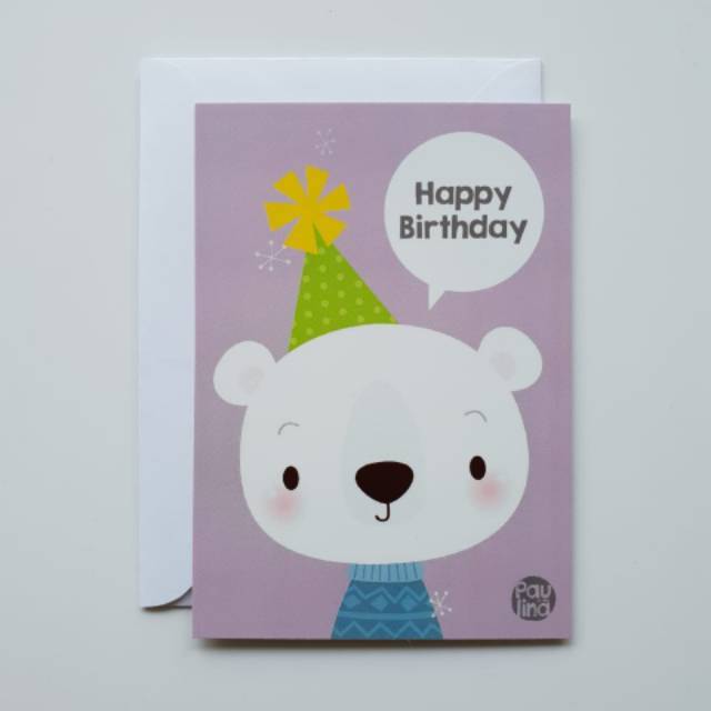 

Kartu ucapan ulang tahun / birthday card + amplop