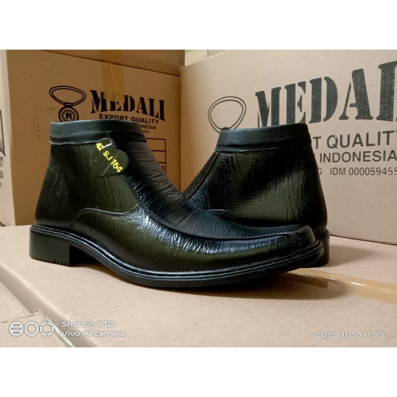 Sepatu kulit pria dewasa PDH/POLRI/TNI/SECURITY/KANTOR/DINAS/KERJA/PEGAWAI/GURU SJ 173