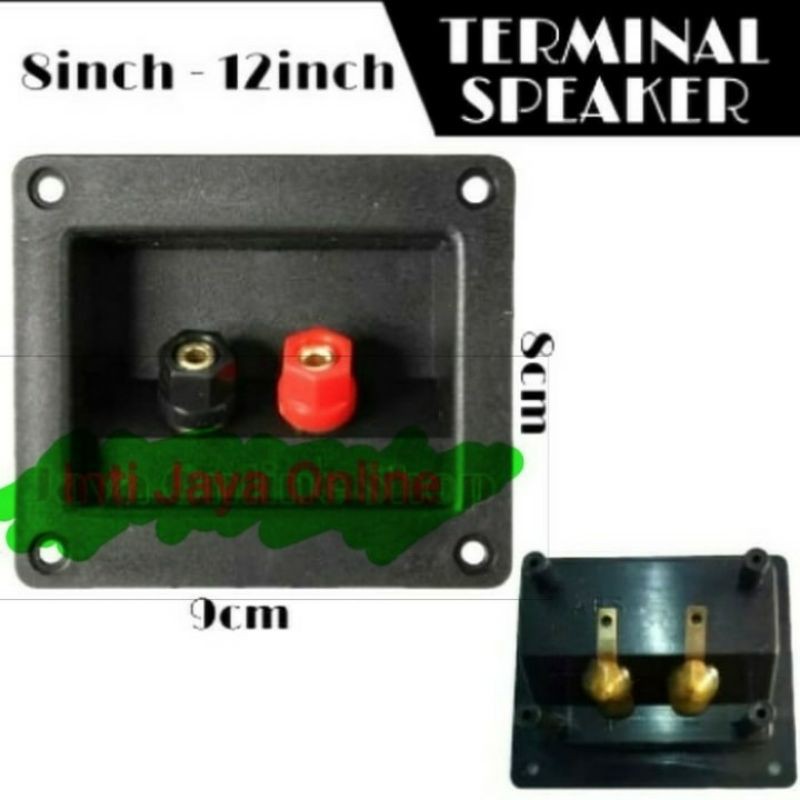 Terminal Box Speaker 12 inch colokan kabel speaker