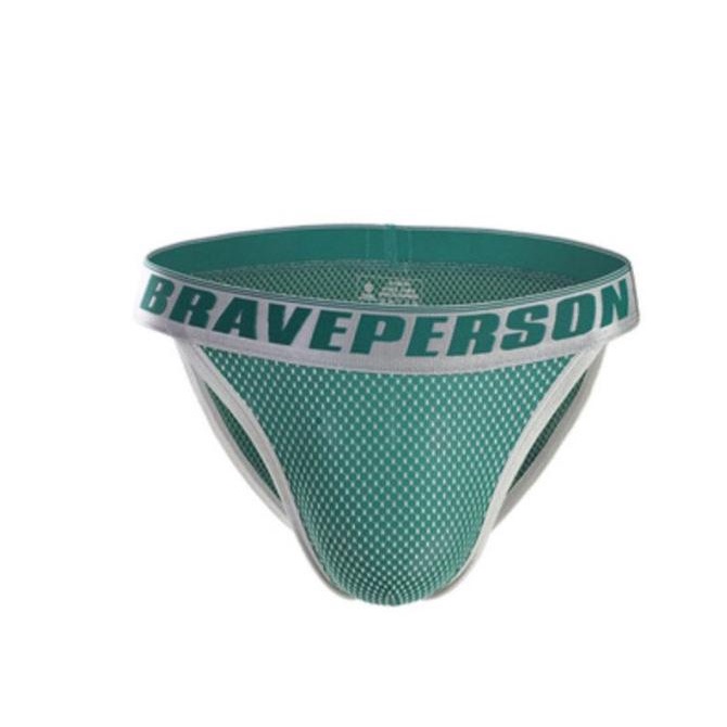 Elsie.Prince - Celana Dalam Pria Tanga - Sports Brief Underwear Brave Person