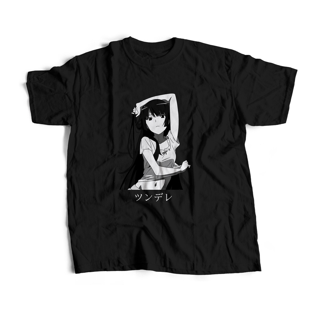 Kaos Anime Senjougahara Hitagi || Monogatari Series