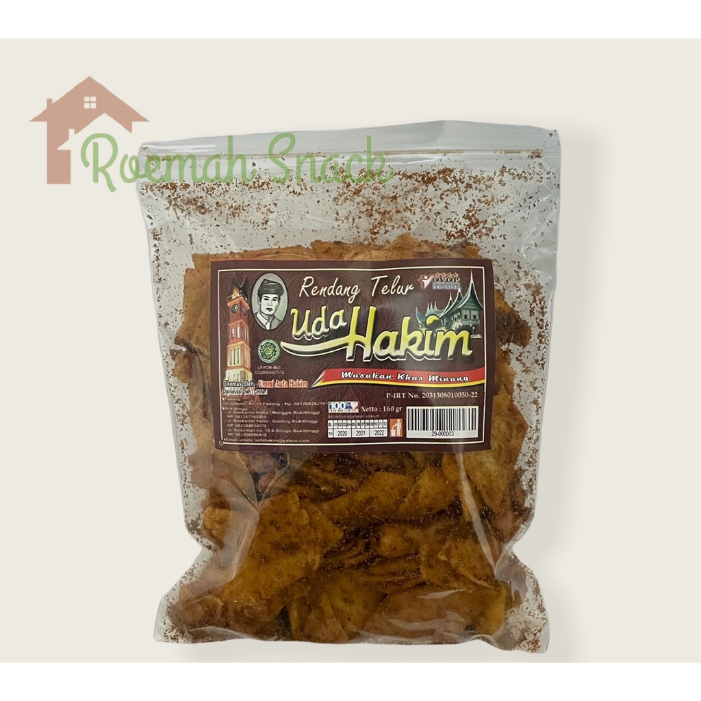 

RENDANG TELUR 160gr - Ummi Hakim - Asli Padang - Gurih & Sangat Enak
