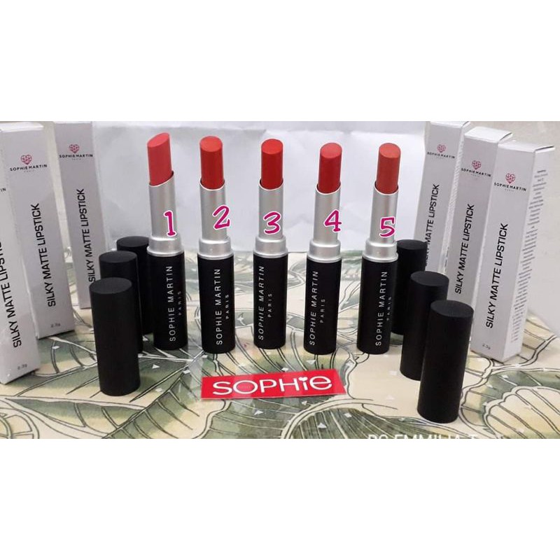 MURAH Lipstik Silky Matte Sophie Martin Paris PROMO