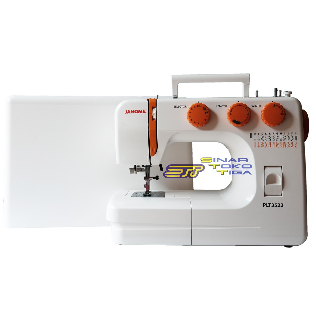 JANOME PLT 3522 MESIN JAHIT PORTABLE PLT3352