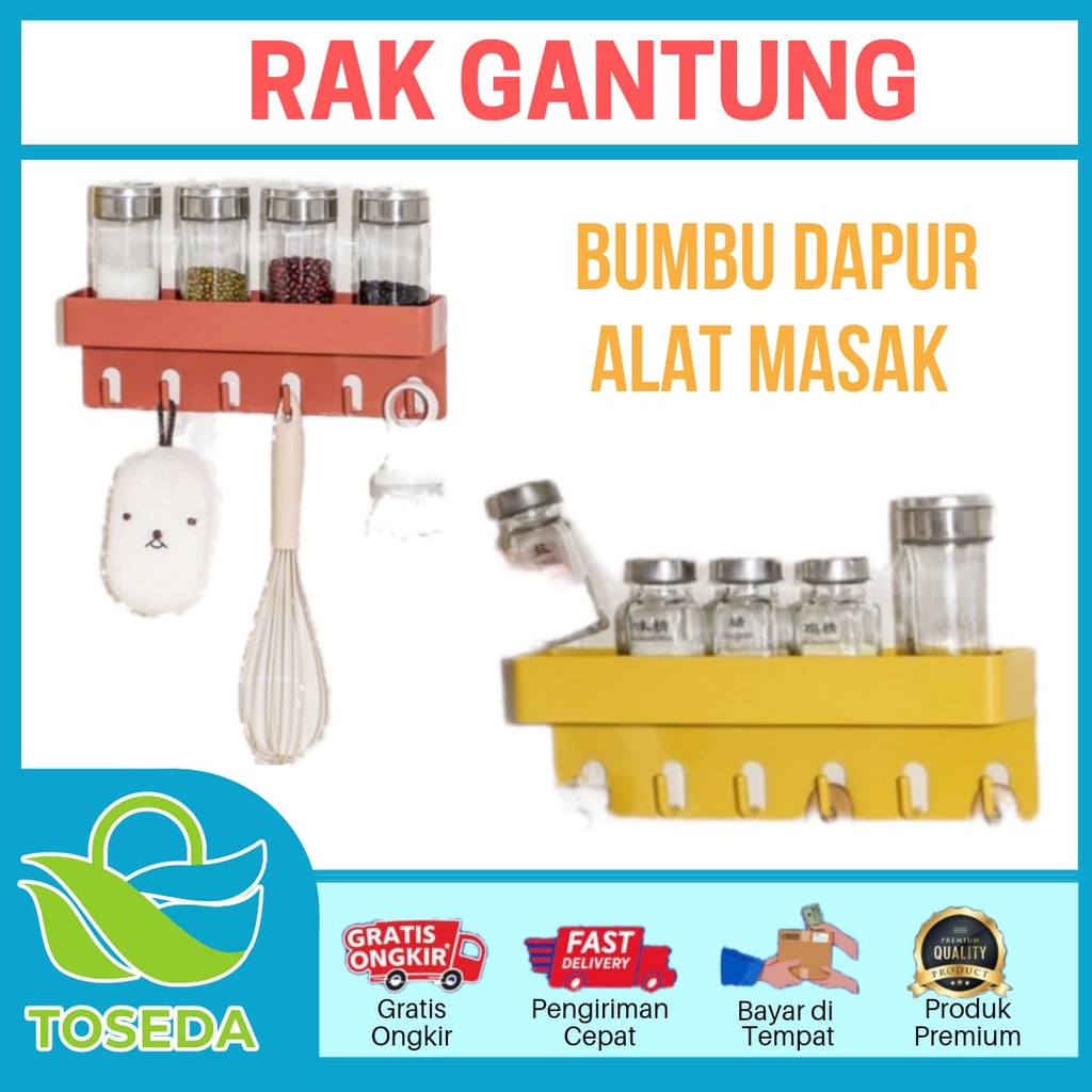 Rak Gantung Tempel Tembok Gantungan Kuat Tempel Tembok Rak Serbaguna